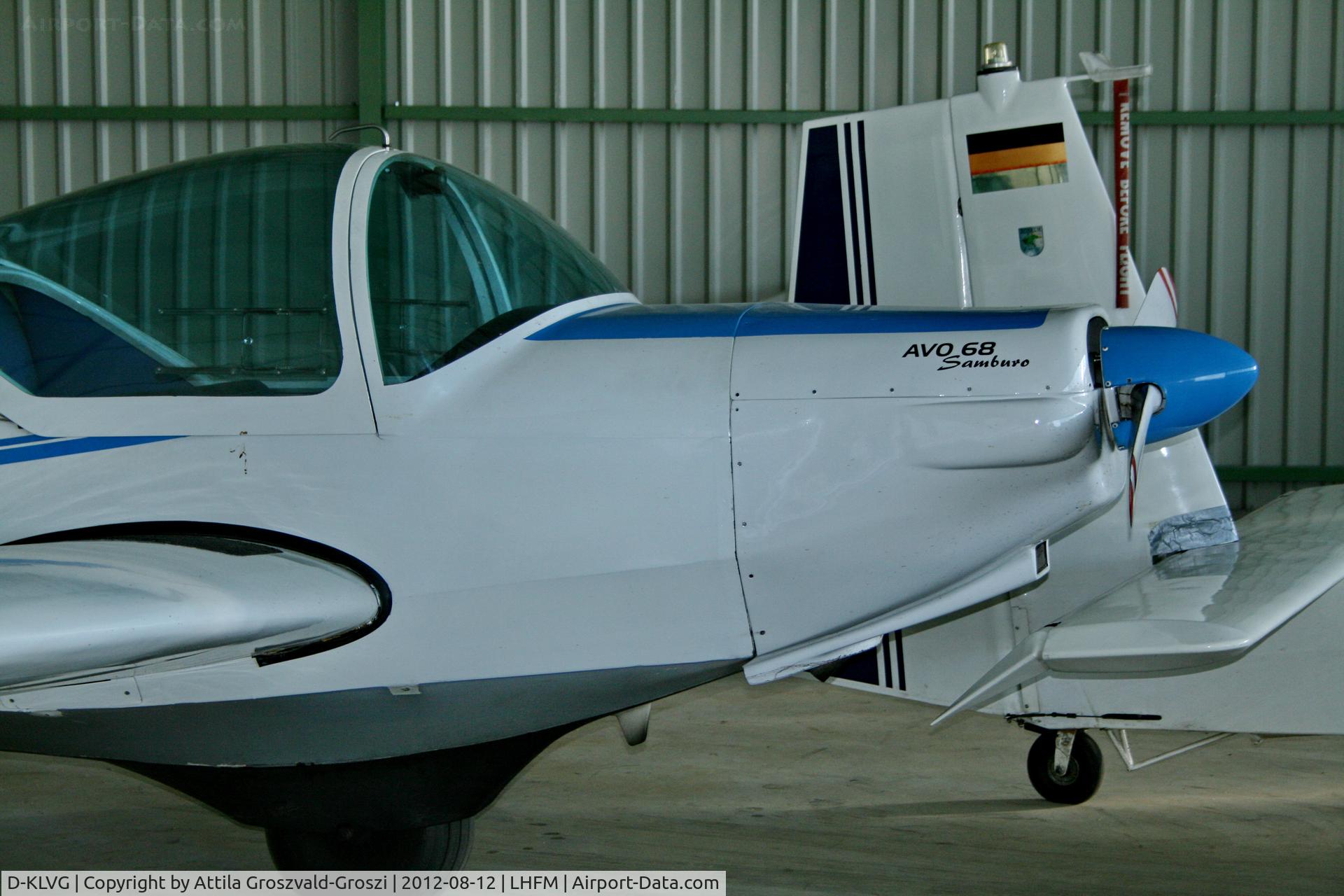 D-KLVG, 1978 M&D Flugzeugbau AVO 68-V Samburo C/N 023, Meidl Airport Fertöszentmiklos - Hungary