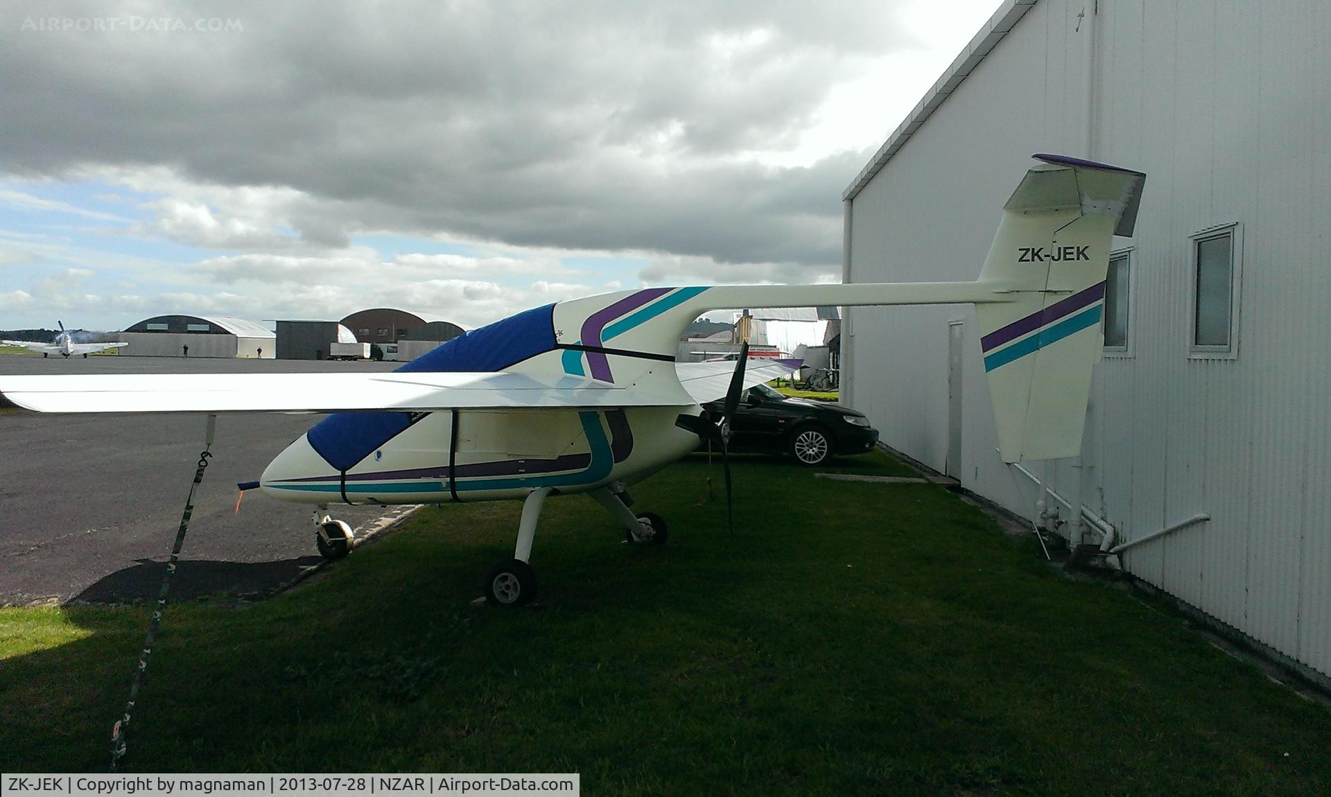 ZK-JEK, Barber Snark HA/3 C/N 001, A right old weird homebuilt - not seen before at Ardmore.
