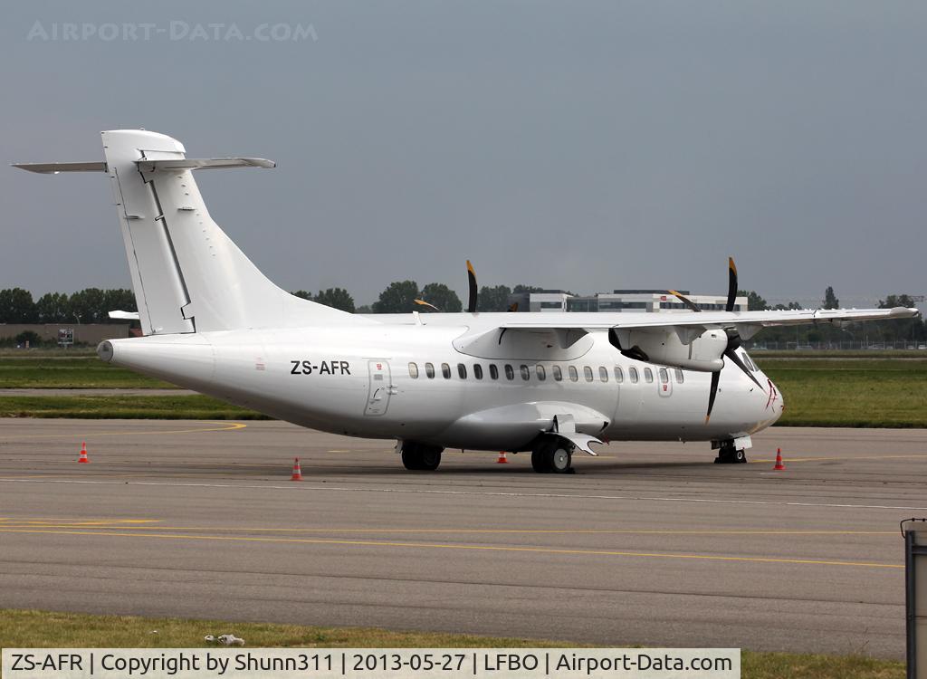 ZS-AFR, 2006 ATR 42-500 C/N 643, Ready for delivery after overhaul @ LFBF... Ex. OH-ATB