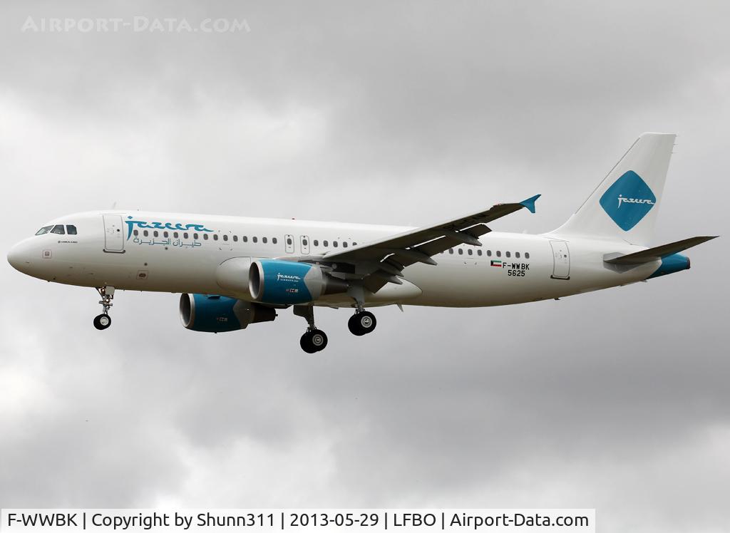 F-WWBK, 2013 Airbus A320-214 C/N 5625, C/n 5625 - To be 9K-CAM