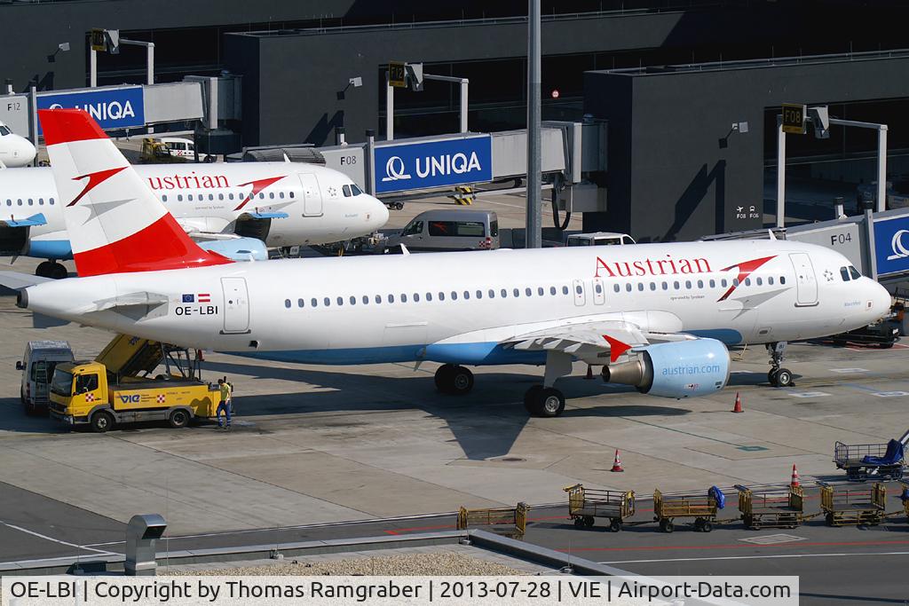OE-LBI, 2003 Airbus A320-214 C/N 1937, Austrian Airlines Airbus A320