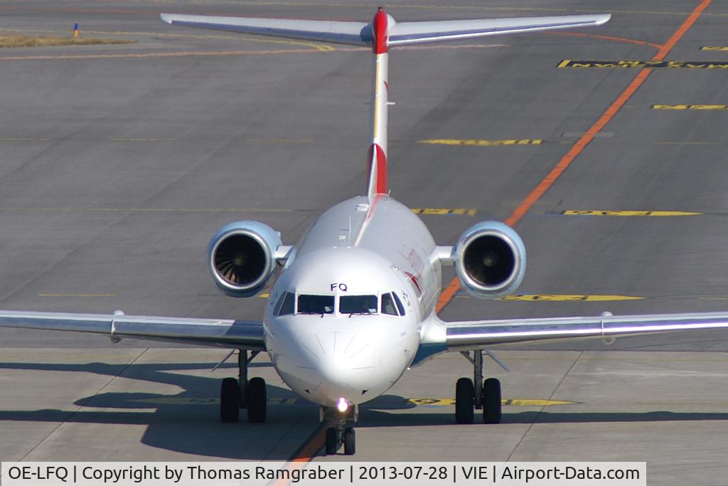 OE-LFQ, 1996 Fokker 70 (F-28-0070) C/N 11568, Austrian Airlines Fokker 70