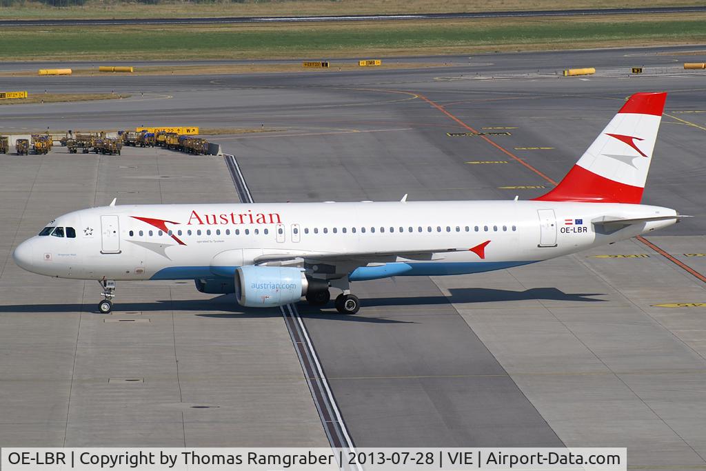 OE-LBR, 2000 Airbus A320-214 C/N 1150, Austrian Airlines Airbus A320