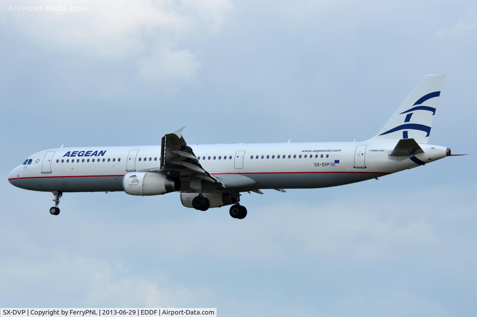 SX-DVP, 2008 Airbus A321-232 C/N 3527, Aegean A321