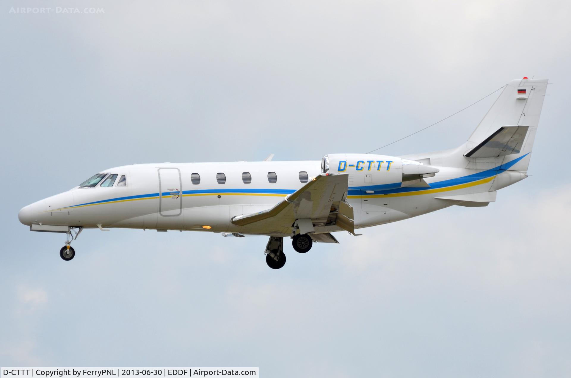 D-CTTT, 2005 Cessna 560XL Citation XLS C/N 560-5573, Augusta Air Ce560XL landing in FRA