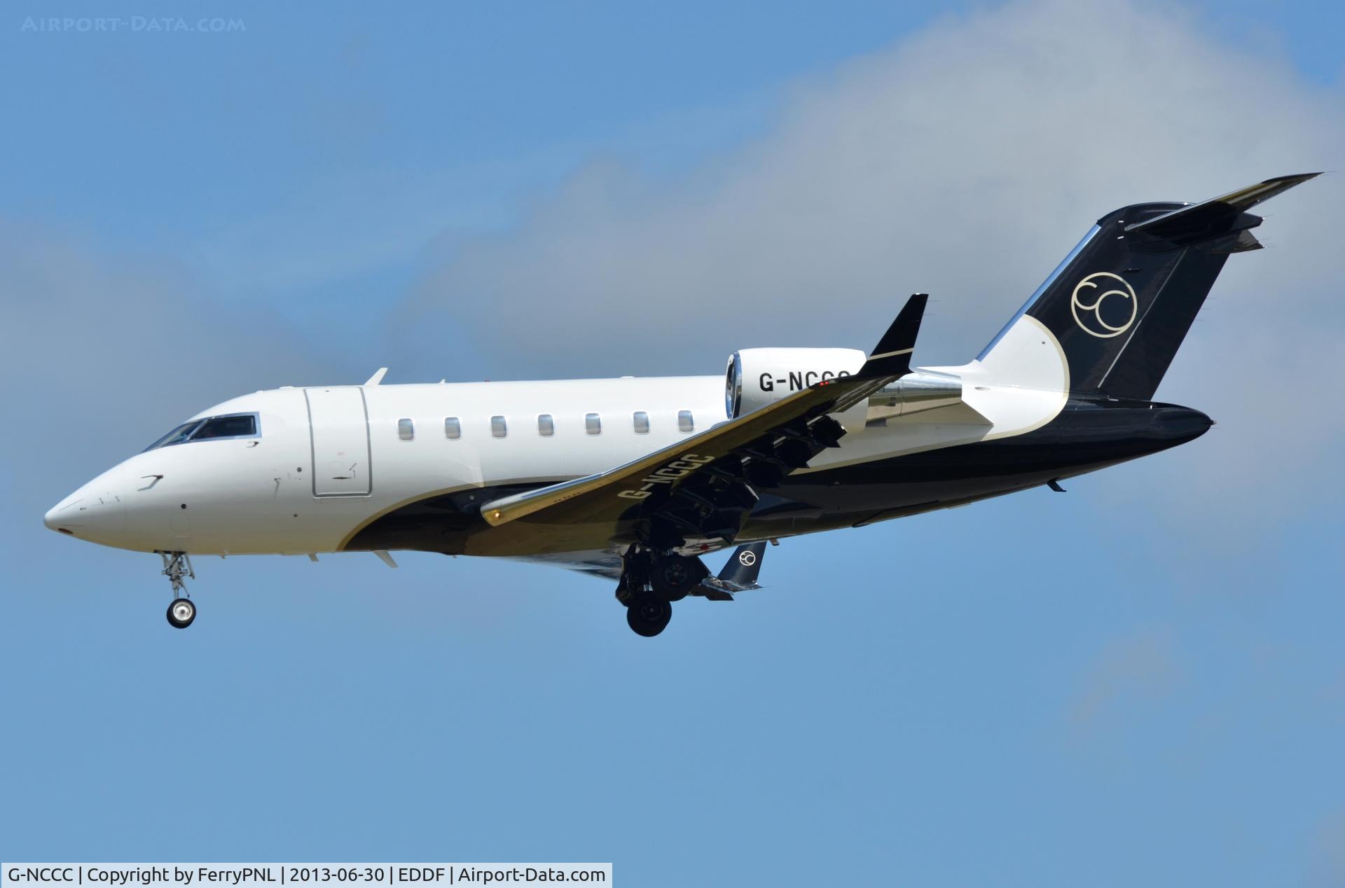 G-NCCC, 2007 Bombardier Challenger 605 (CL-600-2B16) C/N 5734, TAG Aviation CL605
