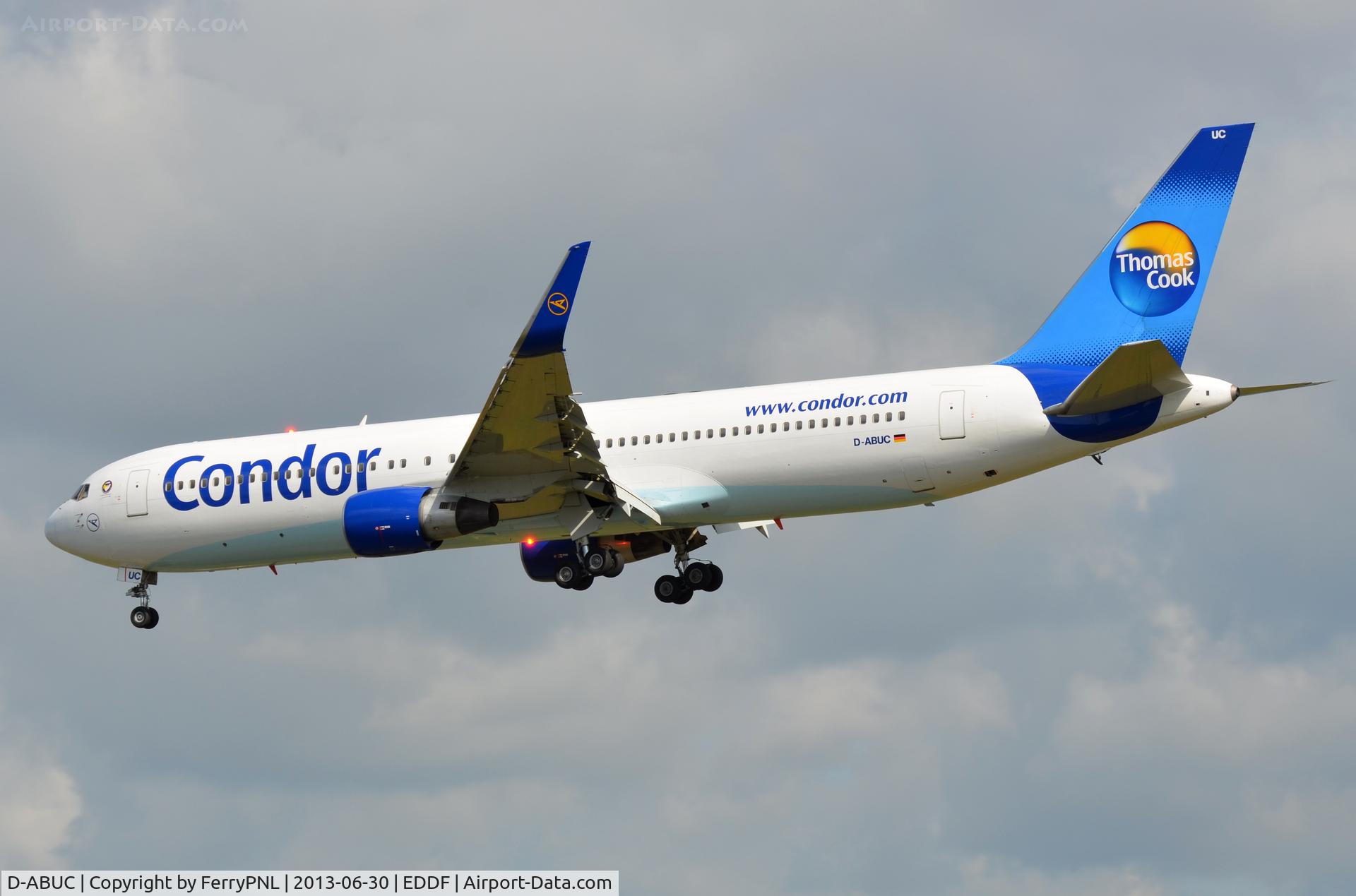 D-ABUC, 1992 Boeing 767-330/ER C/N 26992, Condor B763