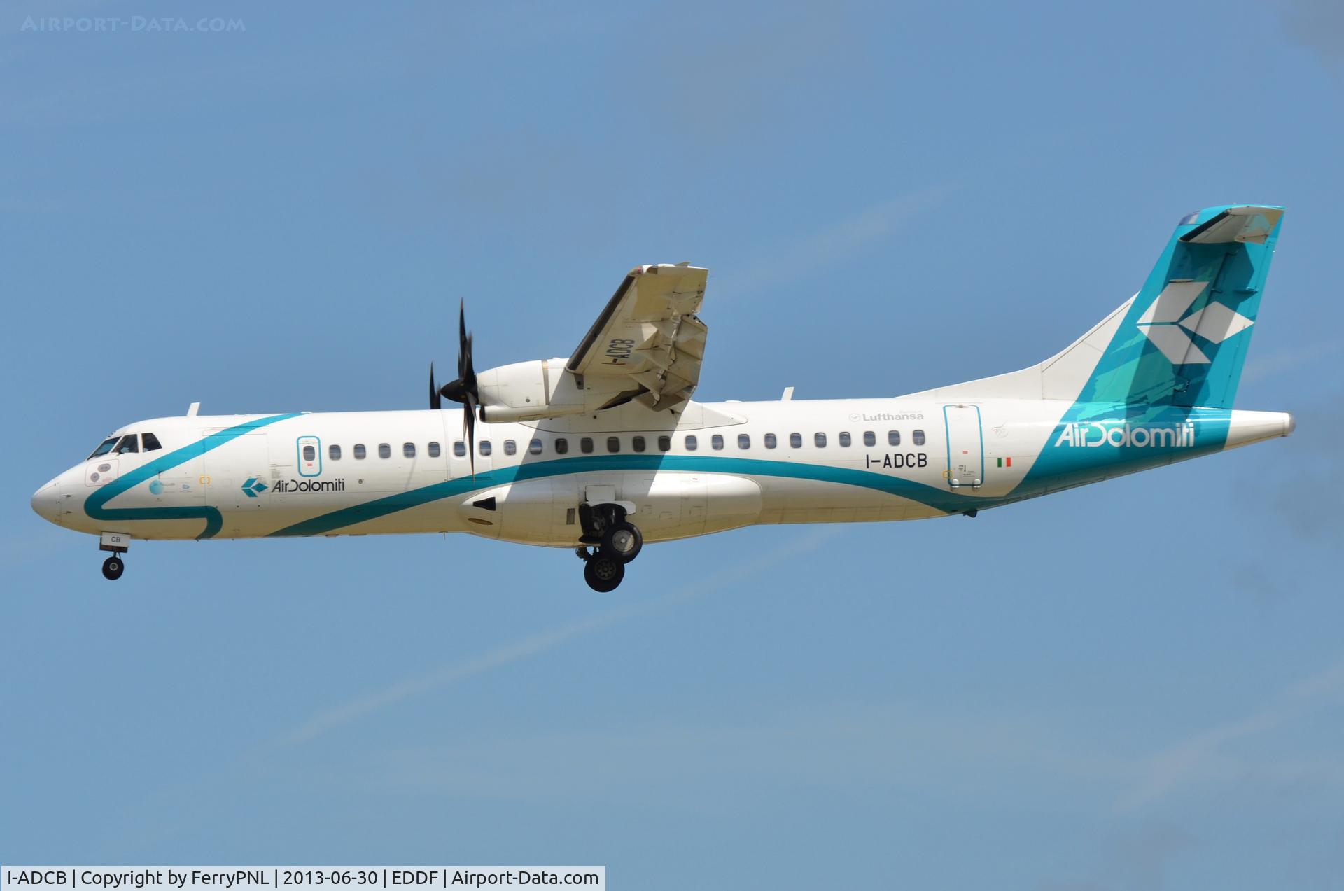 I-ADCB, 2001 ATR 72-500 C/N 660, Air Dolomiti ATR72 arriving
