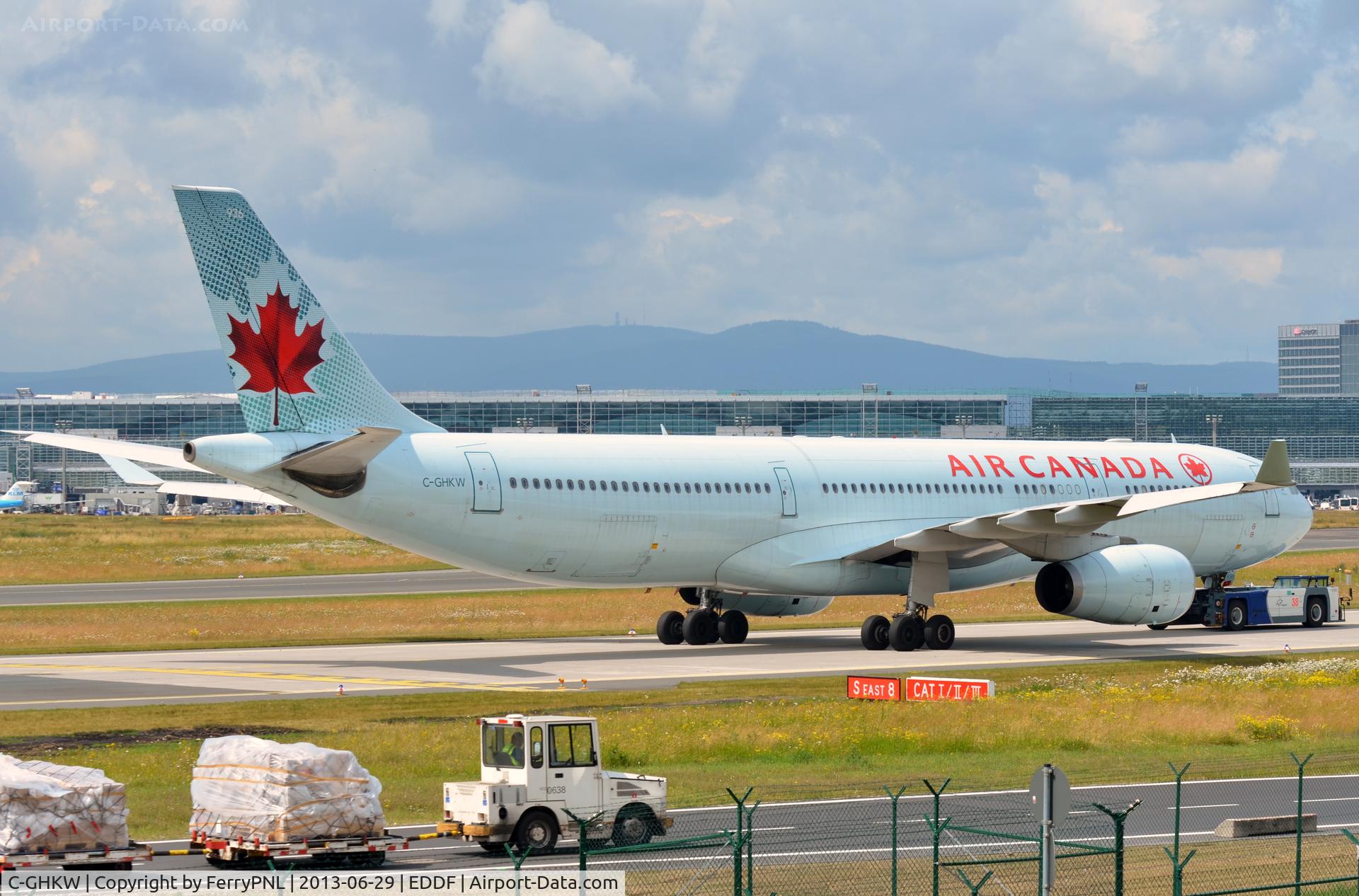 C-GHKW, 2001 Airbus A330-343 C/N 0408, Air Canada A333