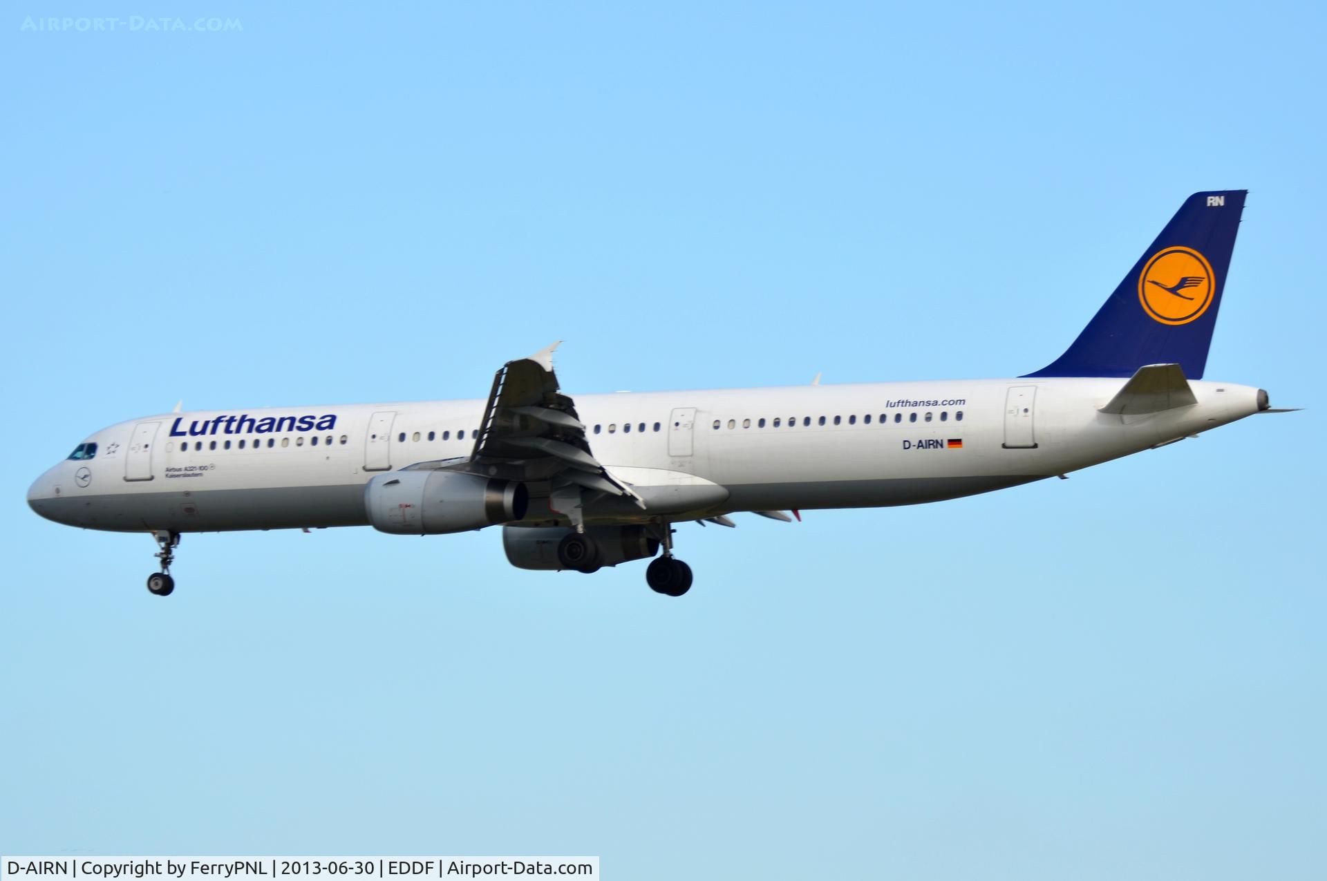 D-AIRN, 1995 Airbus A321-131 C/N 0560, LH A321