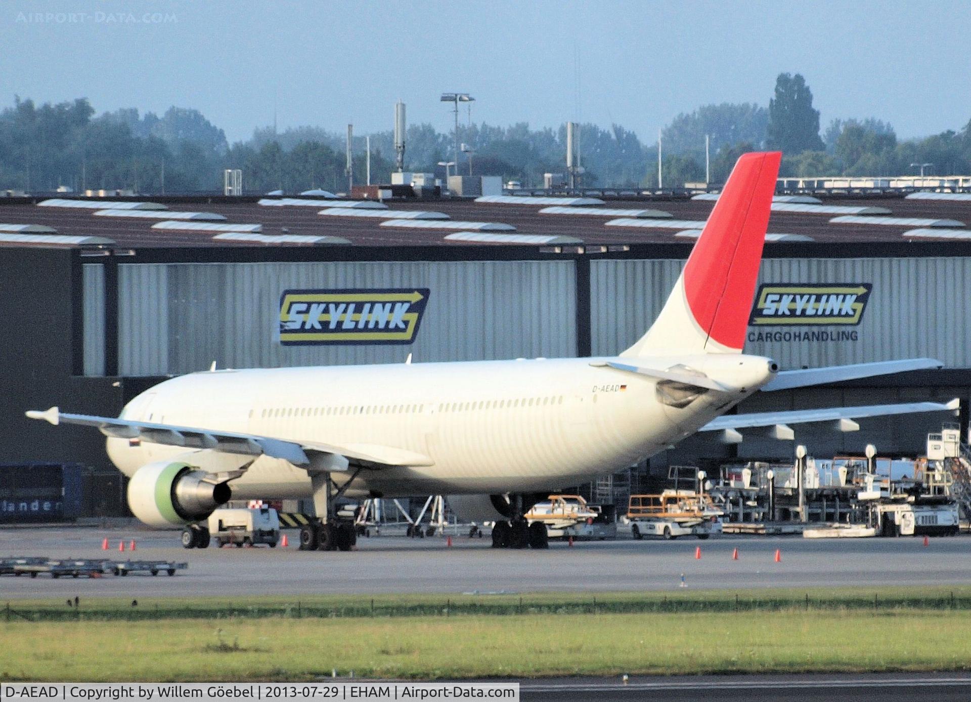 D-AEAD, 1991 Airbus A300B4-622R(F) C/N 617, Parking on the Cargo gate of Schiphol Airport