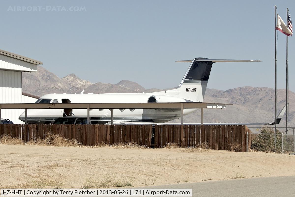 HZ-HHT, 1986 Gulfstream Aerospace G-1159A Gulfstream III C/N 491, Parked at California City Municipal