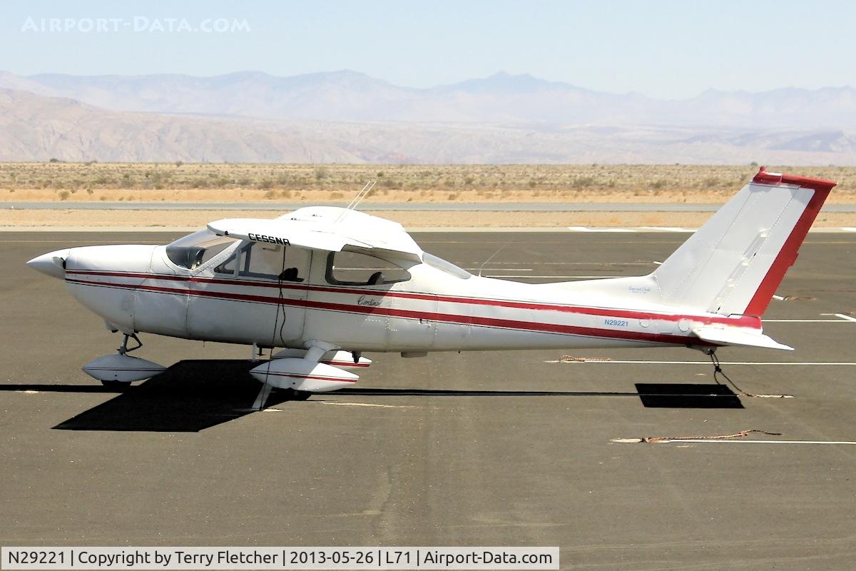 N29221, 1967 Cessna 177 Cardinal C/N 17700198, Parked at California City Municipal