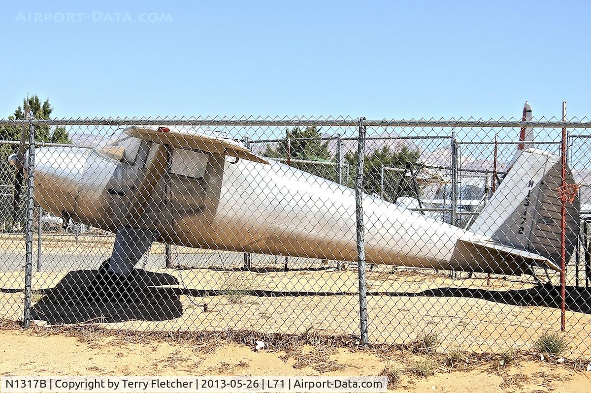 N1317B, 1948 Luscombe 8A C/N 5944, Parked at California City Municipal