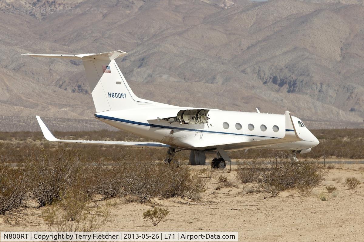N800RT, 1969 Grumman G-1159 Gulfstream II C/N 047, Parked at California City Municipal