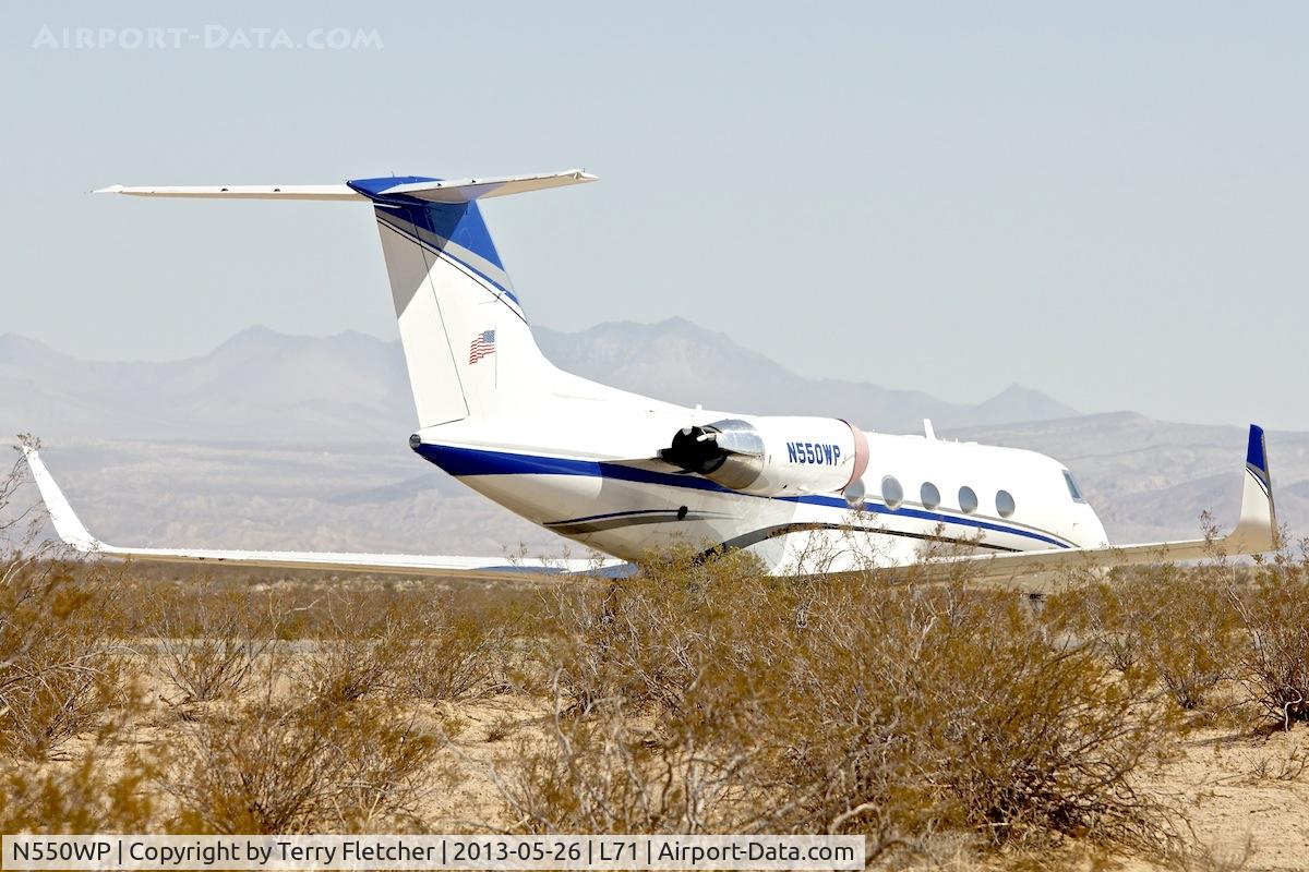N550WP, 1976 Grumman G-1159 Gulfstream II C/N 176, Parked at California City Municipal