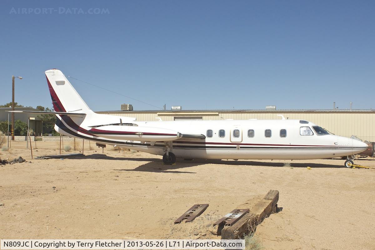 N809JC, 1987 Israel Aircraft Industries 1124 C/N 298, Parked at California City Municipal