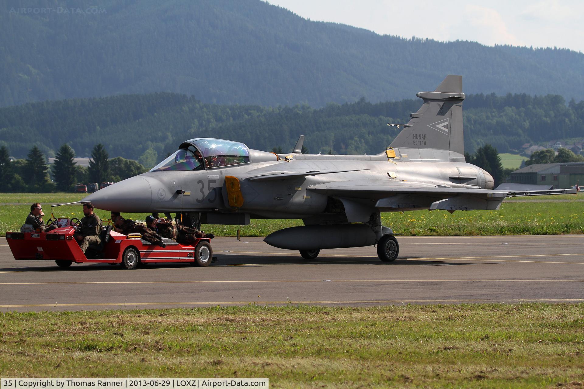 35, Saab JAS-39C Gripen C/N 39306, HUNAF Saab Gripen