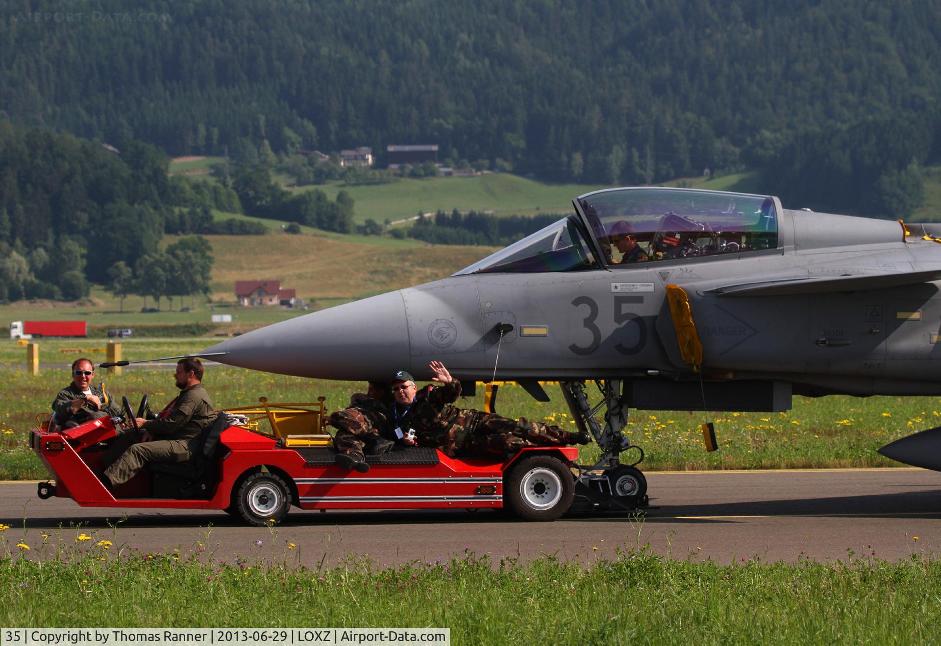 35, Saab JAS-39C Gripen C/N 39306, HUNAF Saab Gripen
