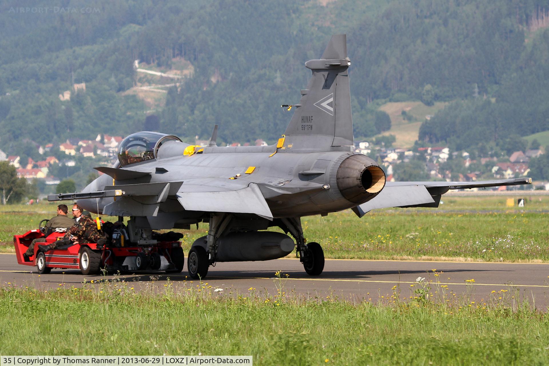 35, Saab JAS-39C Gripen C/N 39306, HUNAF Saab Gripen