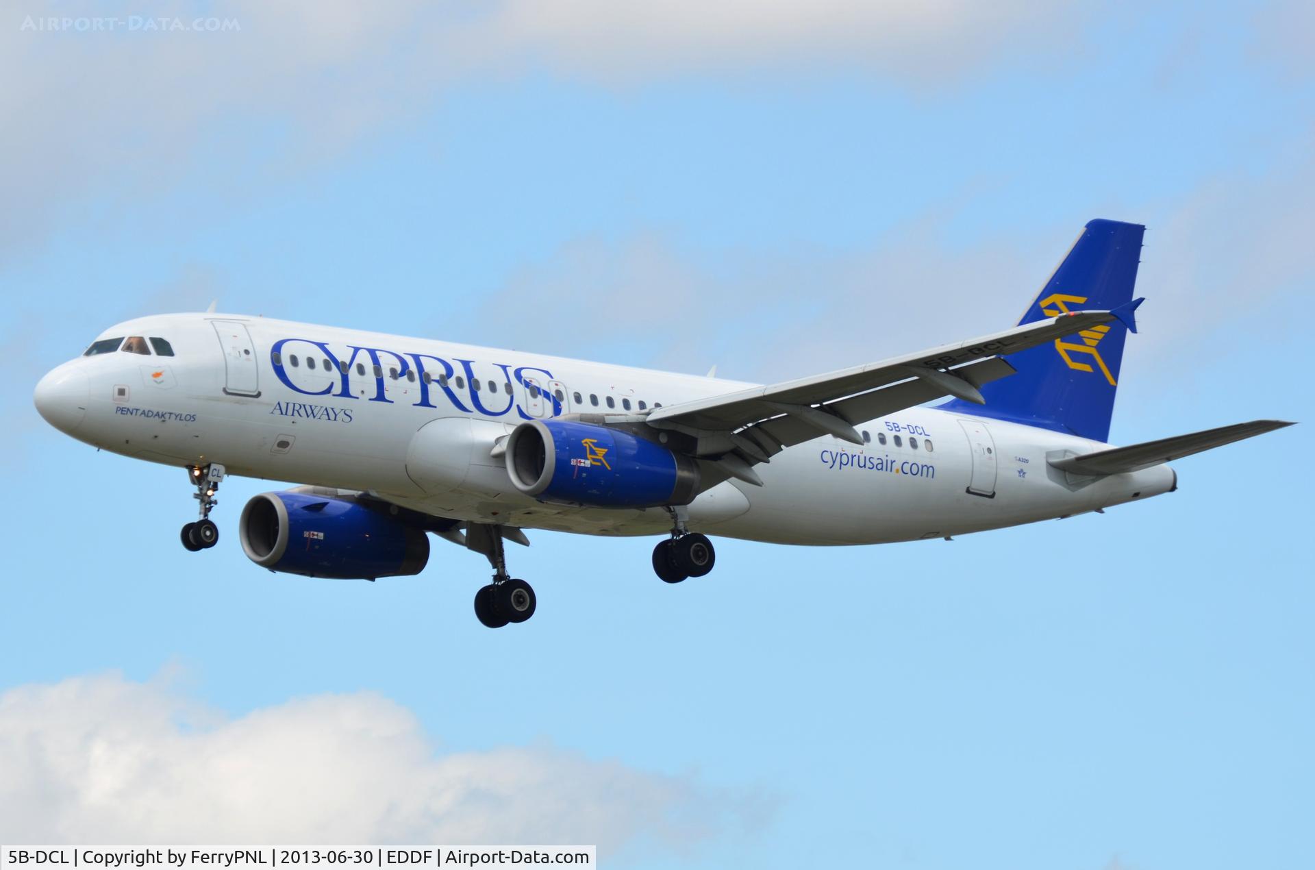 5B-DCL, 2004 Airbus A320-232 C/N 2334, Cyprus A320