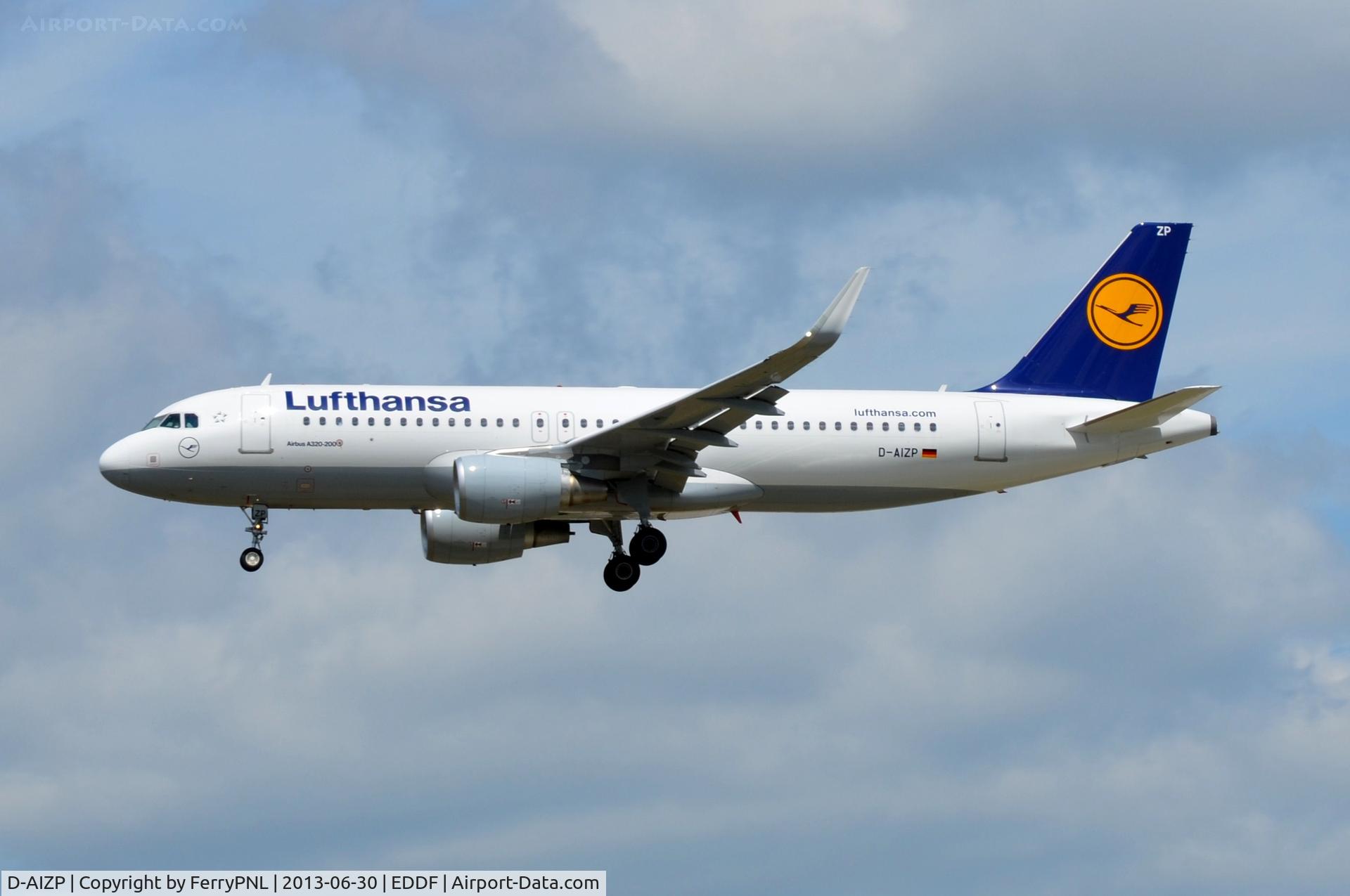 D-AIZP, 2013 Airbus A320-214 C/N 5487, Lufthansa new sharklet A320