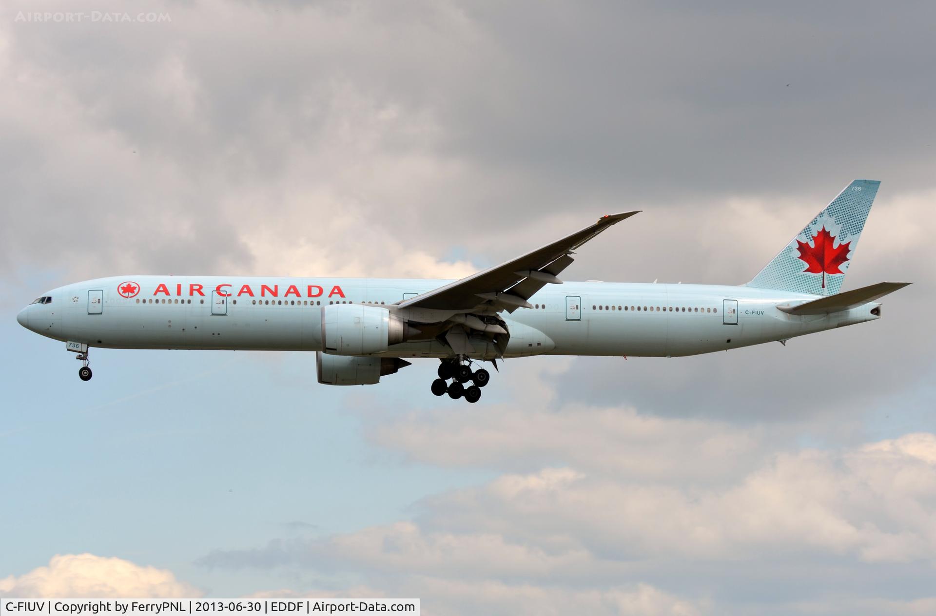 C-FIUV, 2008 Boeing 777-333/ER C/N 35248, Air Canada B773 arriving in FRA