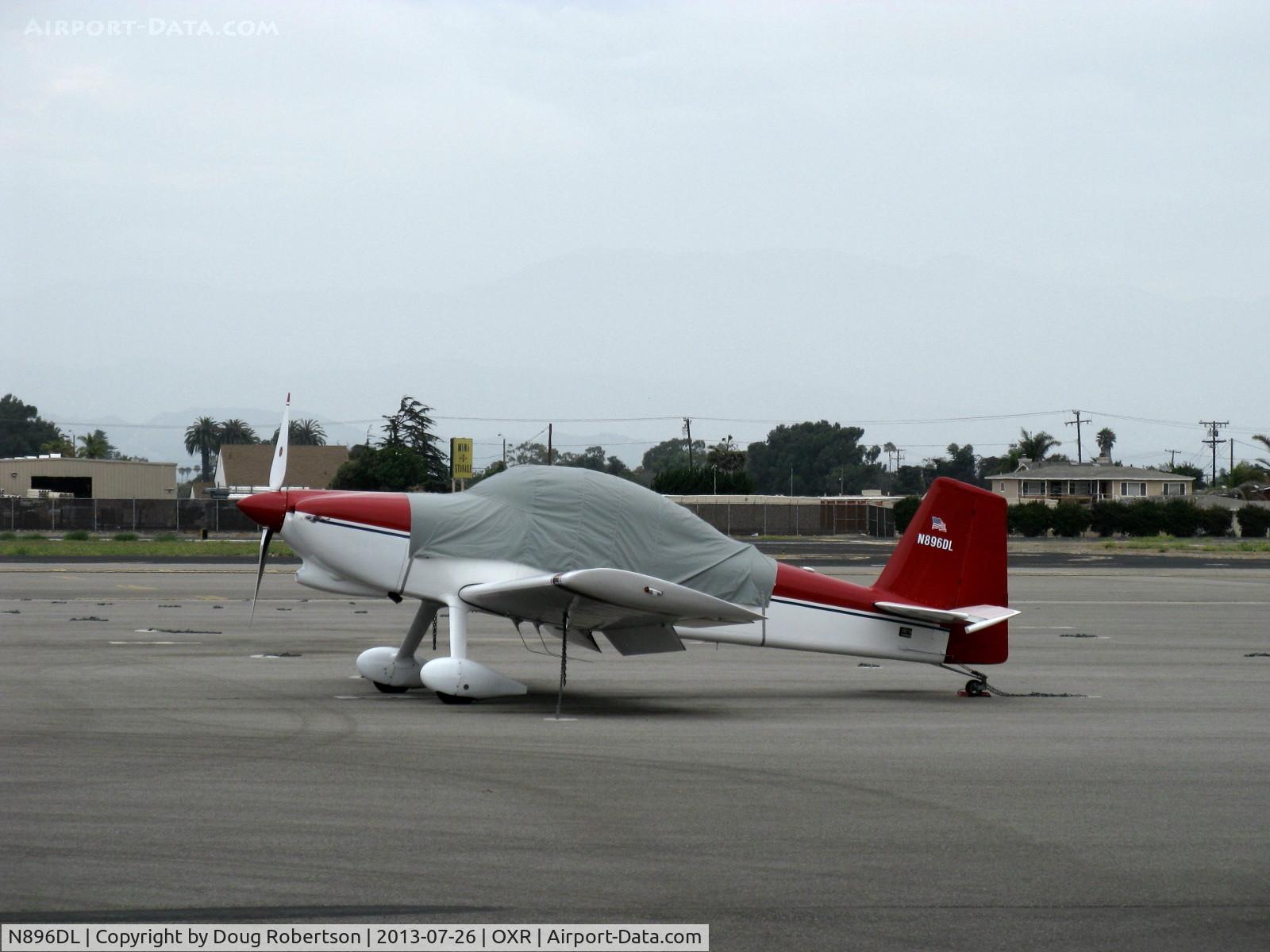N896DL, 2006 Vans RV-8 C/N 80896, 2006 Lane VAN's RV-8, Lycoming I0-360-B1B 180 Hp