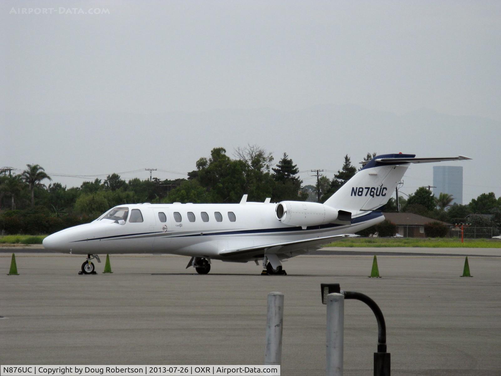 N876UC, 2003 Cessna 525A CitationJet CJ2 C/N 525A-0147, 2003 Cessna 525A CITATION CJ2, two Williams FJ44-2C Turbofans flat rated at 2,400 lb st each, thrust attenuators, a stretched development of the CitationJet light corporate jet