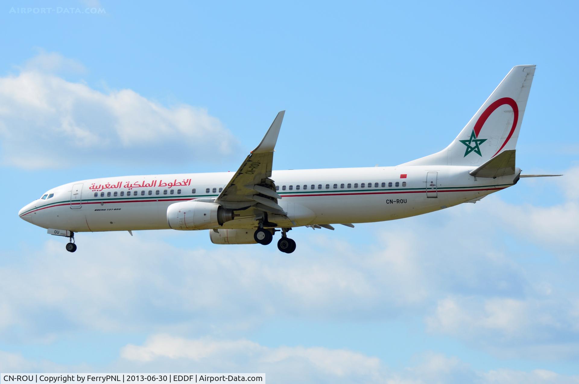 CN-ROU, 2009 Boeing 737-8B6 C/N 33069, RAM B738 landing