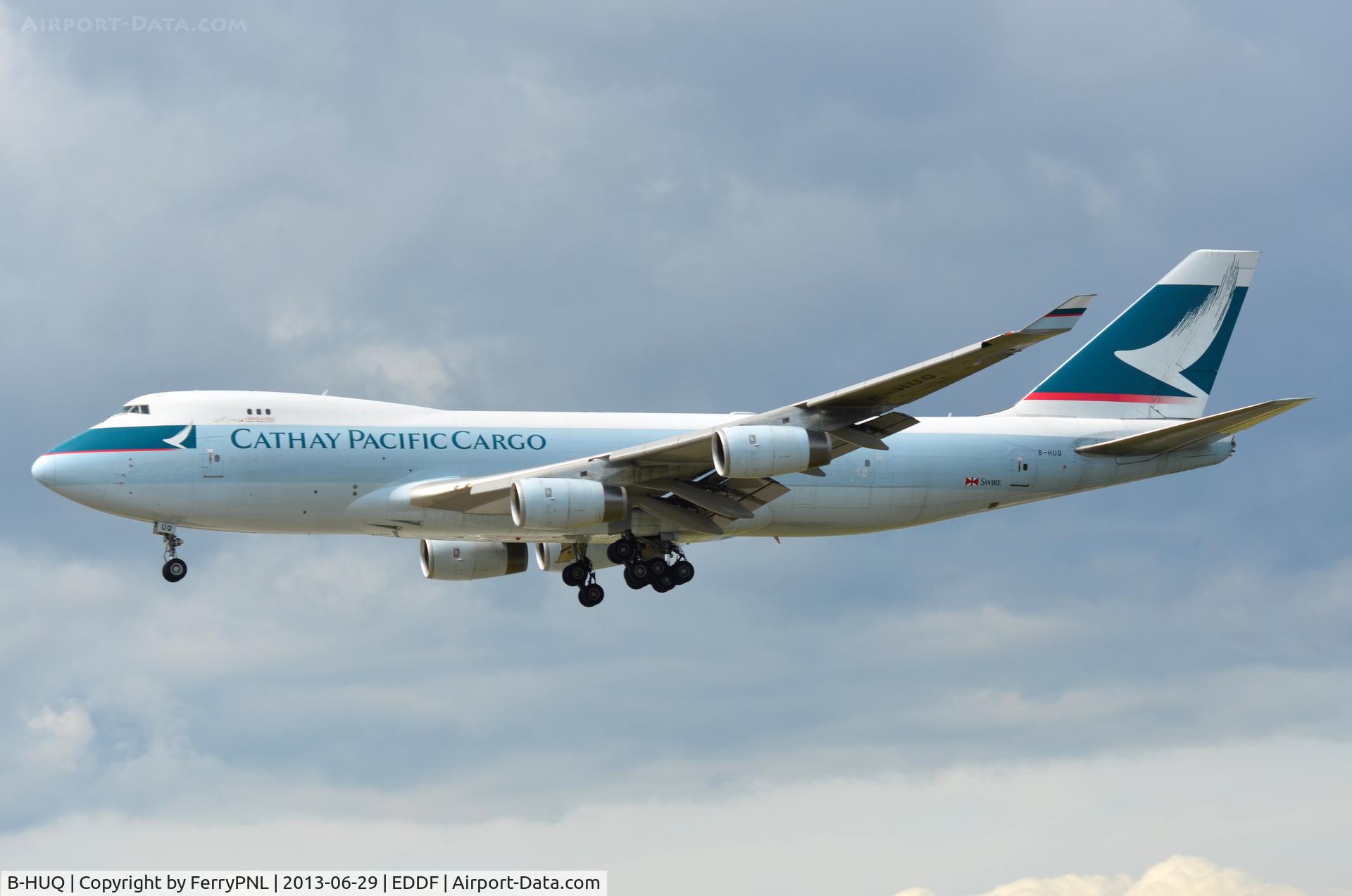 B-HUQ, 2005 Boeing 747-467F/SCD C/N 34150, Cathay B744F