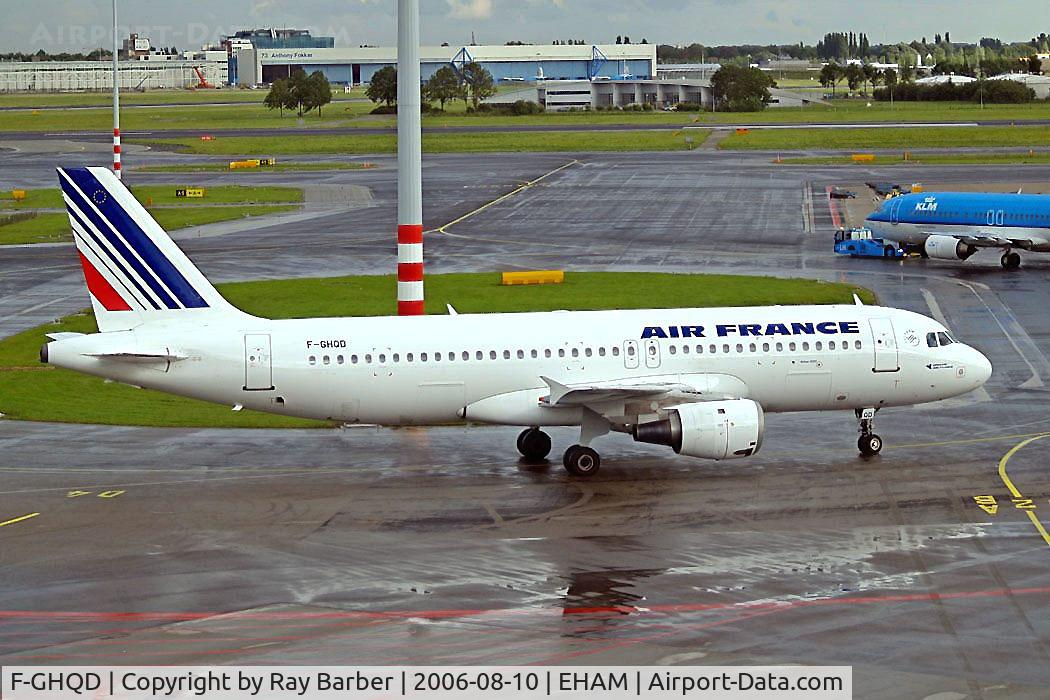F-GHQD, 1990 Airbus A320-211 C/N 0108, Airbus A320-211 [0108] (Air France) Amsterdam-Schiphol~PH 10/08/2006