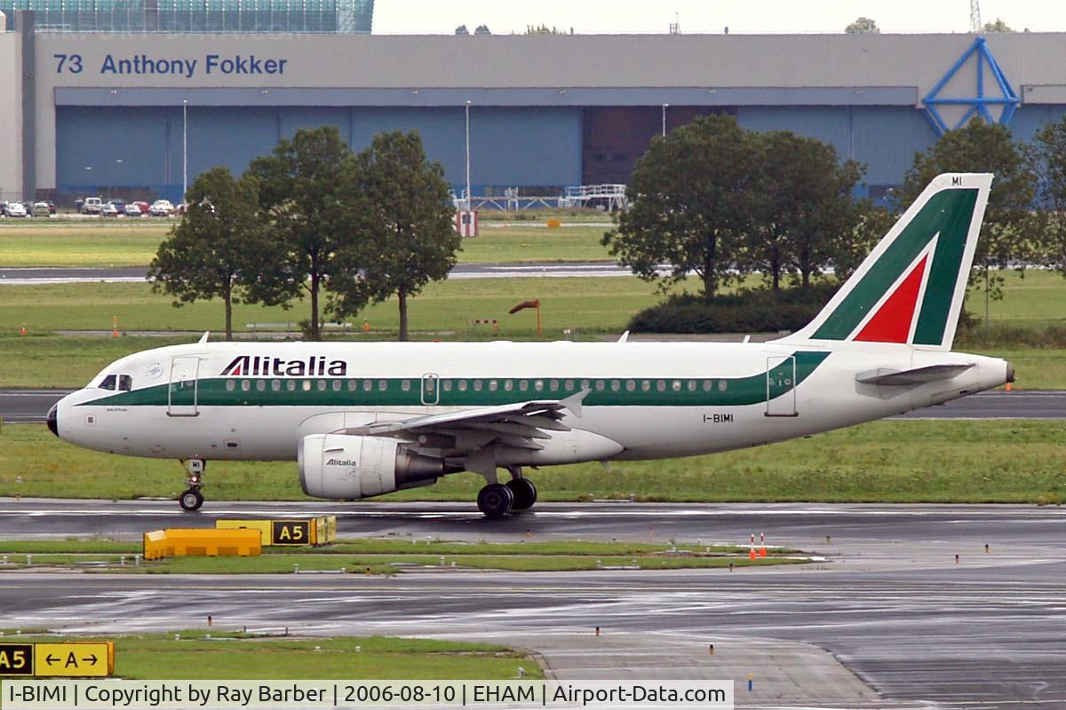 I-BIMI, 2002 Airbus A319-112 C/N 1745, Airbus A319-112 [1745] (Alitalia) Amsterdam-Schiphol~PH 10/08/2006