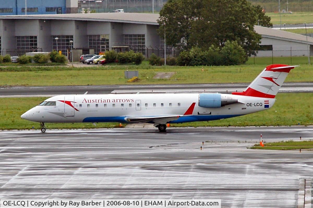 OE-LCQ, 2002 Canadair CRJ-200LR (CL-600-2B19) C/N 7605, Canadair CRJ-200LR [7605] (Austrian Arrows) Amsterdam-Schiphol~PH 10/08/2006
