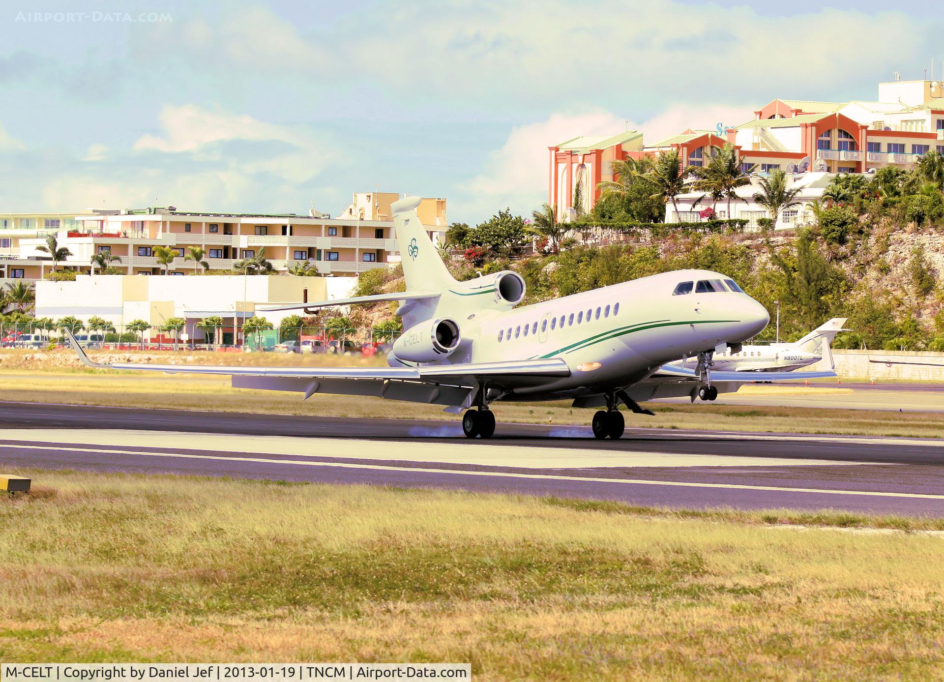 M-CELT, 2011 Dassault Falcon 7X C/N 110, M-CELT