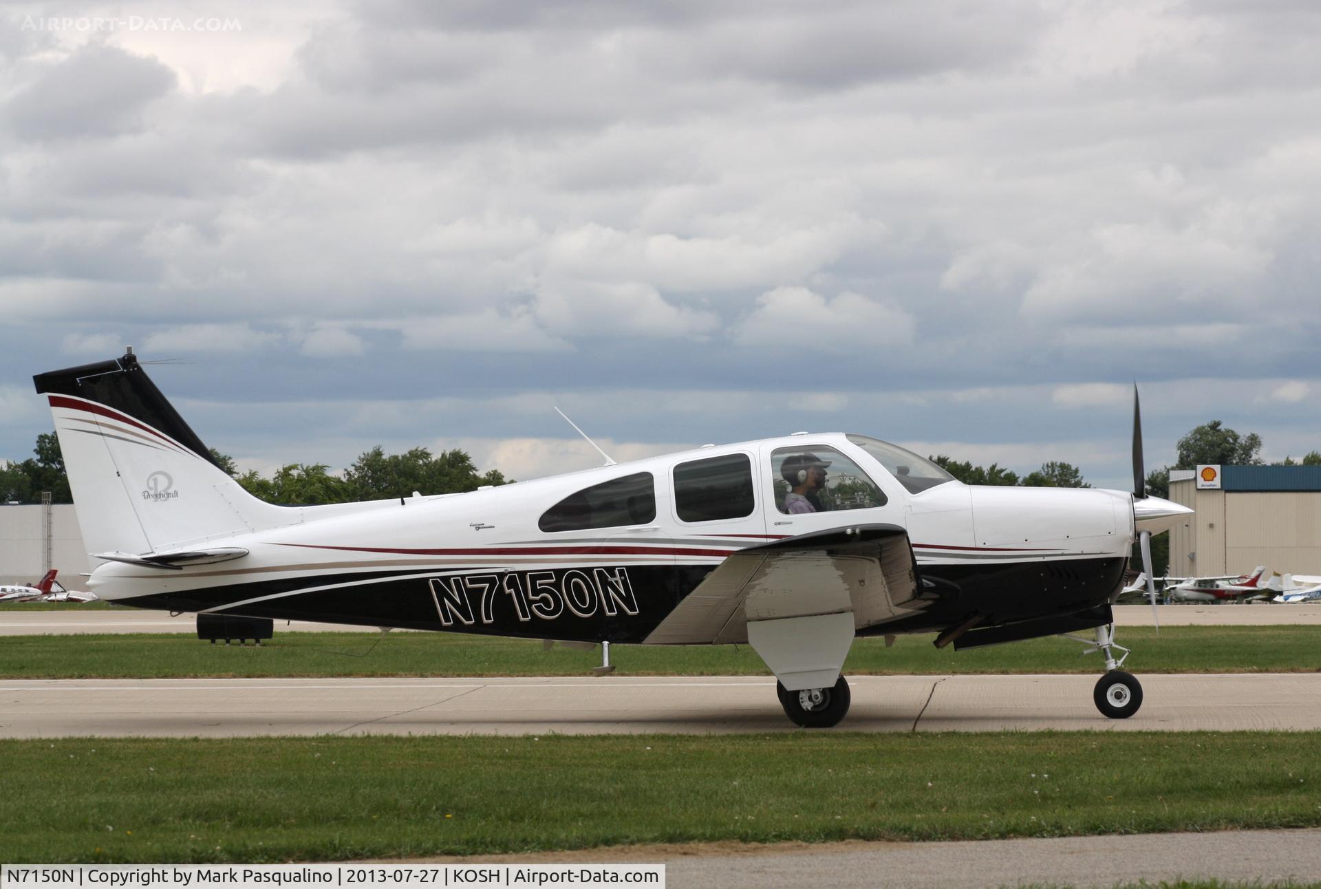 N7150N, 1967 Beech E33 Bonanza C/N CD-1140, Beech E33