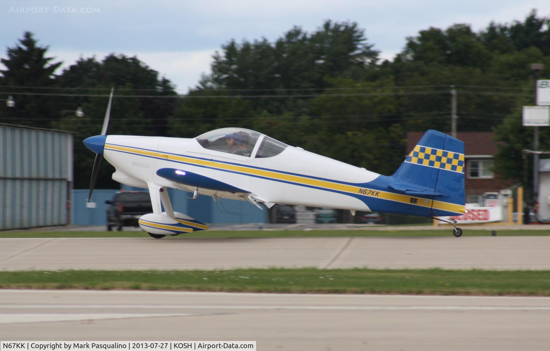 N67KK, 1995 Vans RV-6 C/N 21751, Vans RV-6