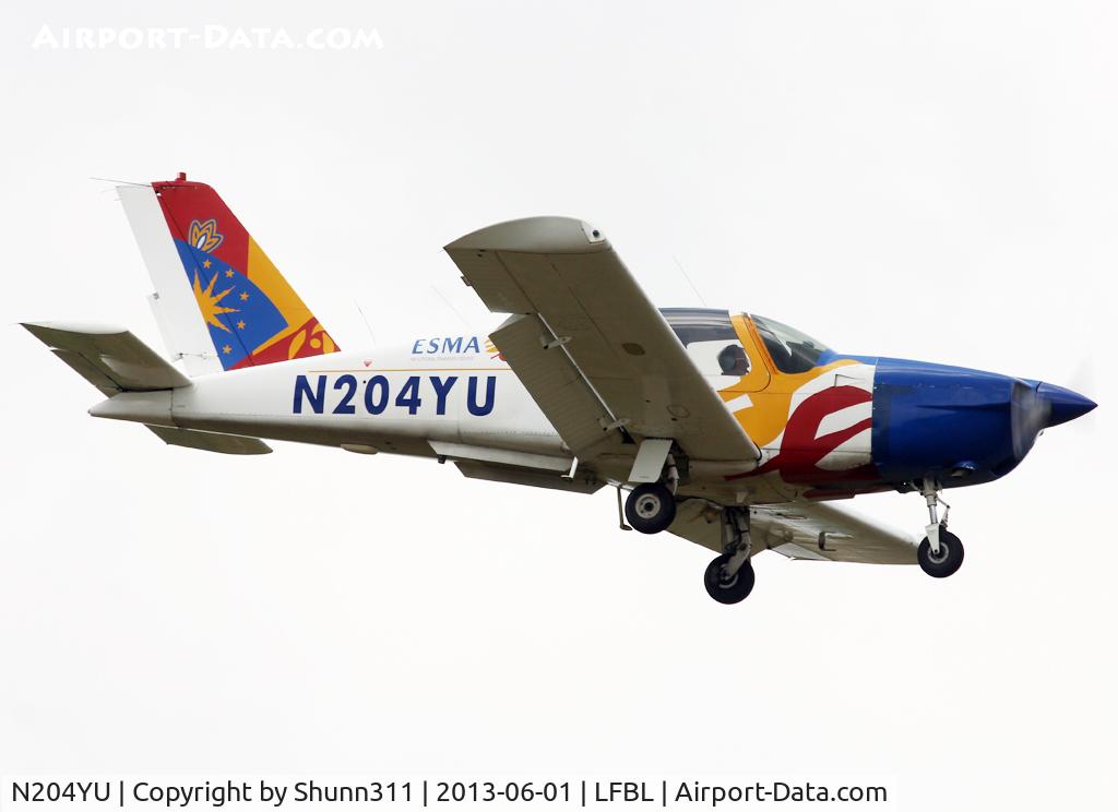 N204YU, Socata TB-20 Trinidad C/N 910, On landing...
