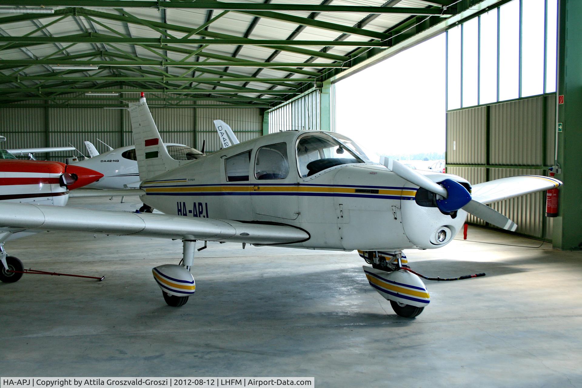 HA-APJ, 1973 Piper PA-28-140 Cherokee Cruiser F C/N 28-7325128, Meidl Airport