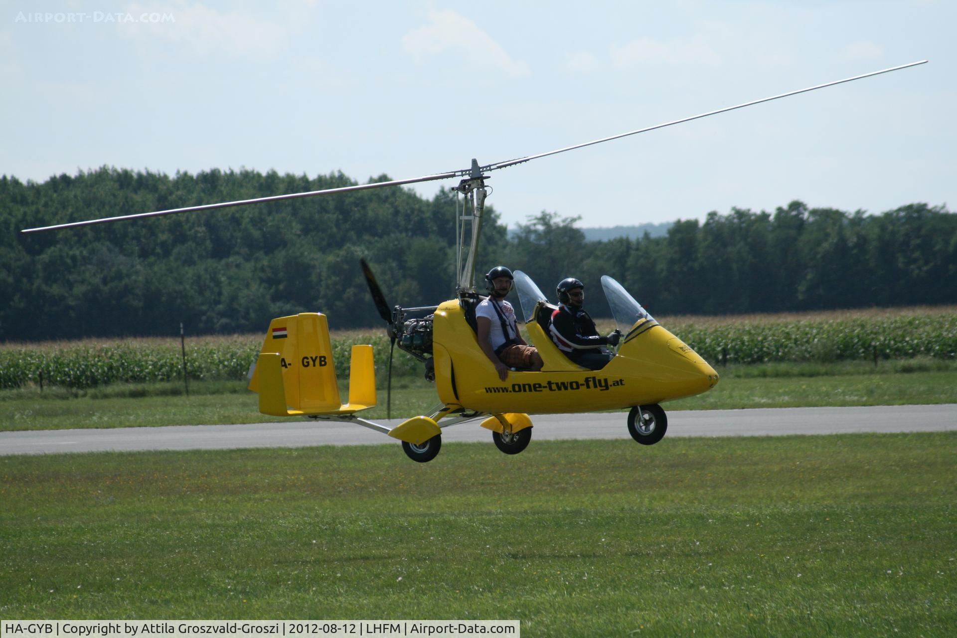HA-GYB, 2011 AutoGyro MTOsport C/N M00847, Fertöszentmiklos, Meidl Airport - Hungary