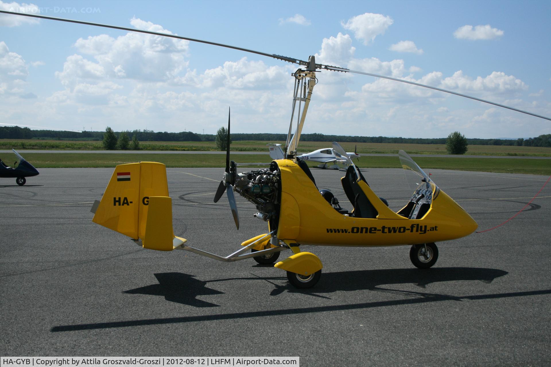 HA-GYB, 2011 AutoGyro MTOsport C/N M00847, Fertöszentmiklos, Meidl Airport - Hungary