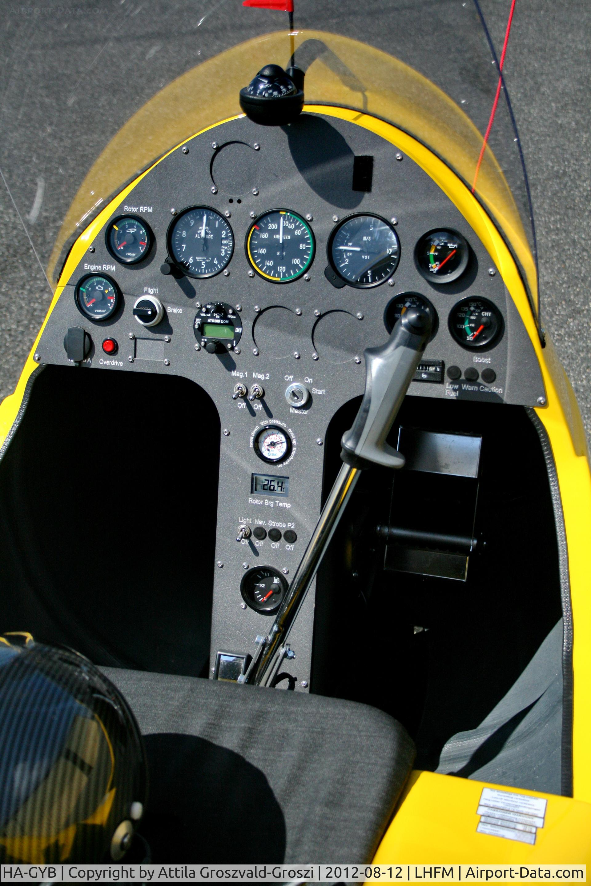 HA-GYB, 2011 AutoGyro MTOsport C/N M00847, Fertöszentmiklos, Meidl Airport - Hungary