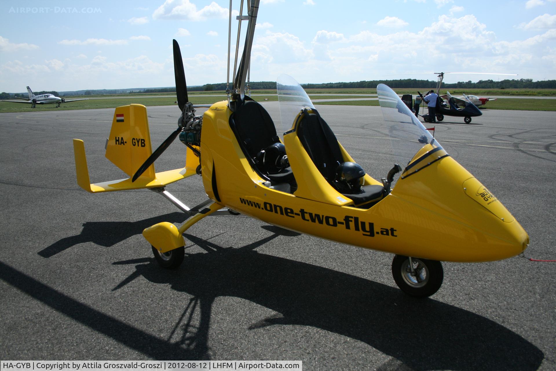HA-GYB, 2011 AutoGyro MTOsport C/N M00847, Fertöszentmiklos, Meidl Airport - Hungary