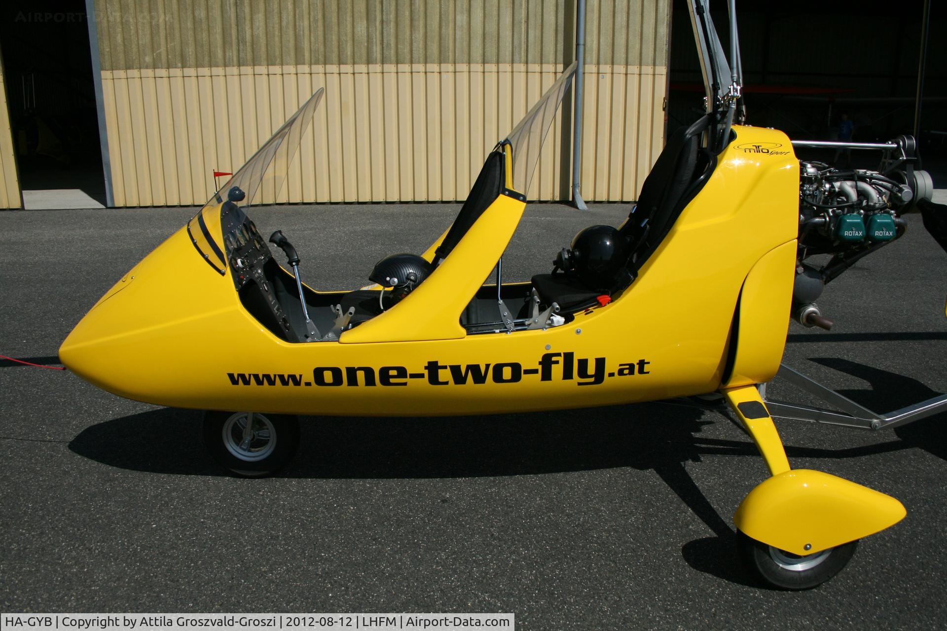 HA-GYB, 2011 AutoGyro MTOsport C/N M00847, Fertöszentmiklos, Meidl Airport - Hungary