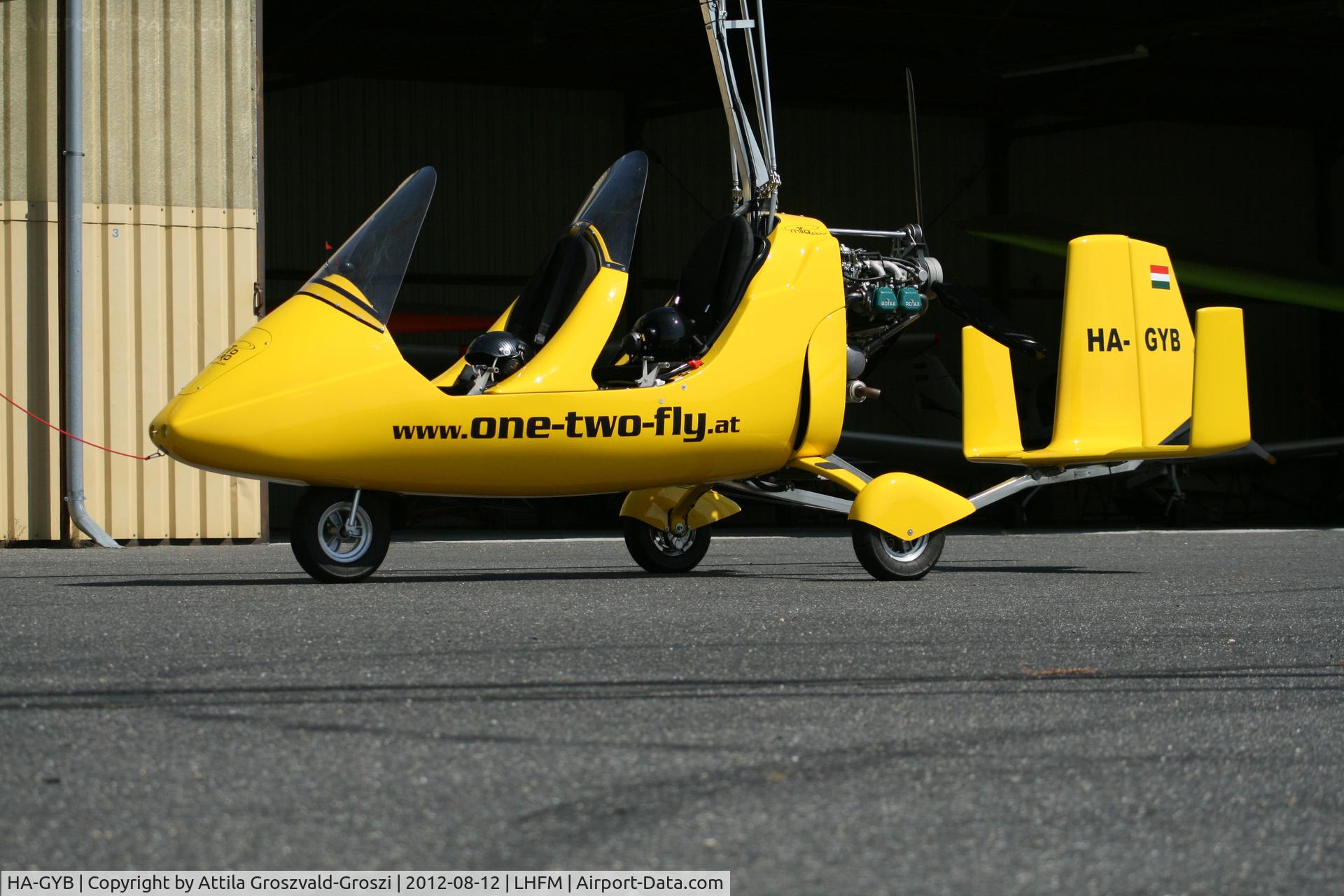 HA-GYB, 2011 AutoGyro MTOsport C/N M00847, Fertöszentmiklos, Meidl Airport - Hungary