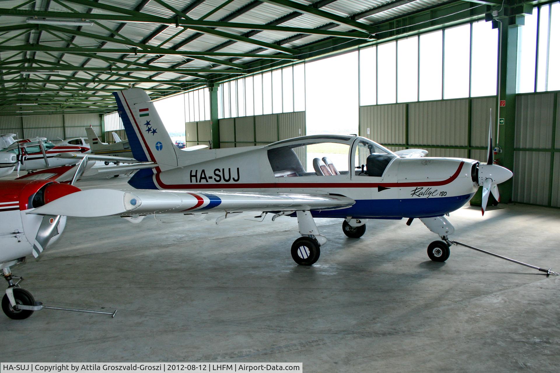 HA-SUJ, 1977 Morane-Saulnier MS-893E-D Rallye 180GT C/N 13012, Fertöszentmiklos, Meidl Airport - Hungary
