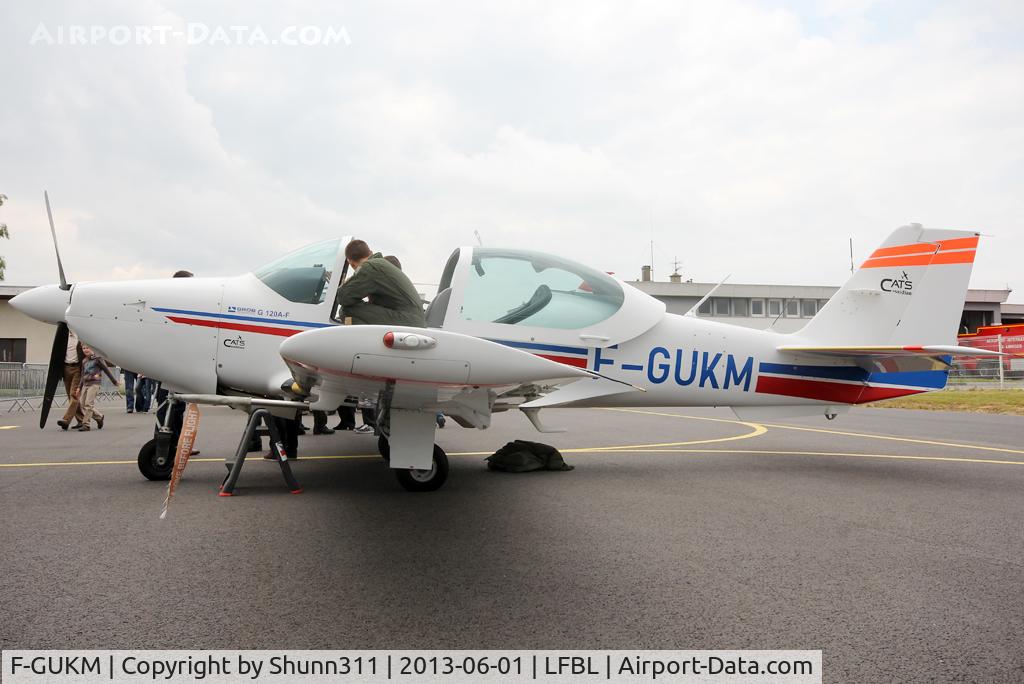 F-GUKM, Grob G-120A-F C/N 85047, Exhibited during Airclub Open Day 2013...