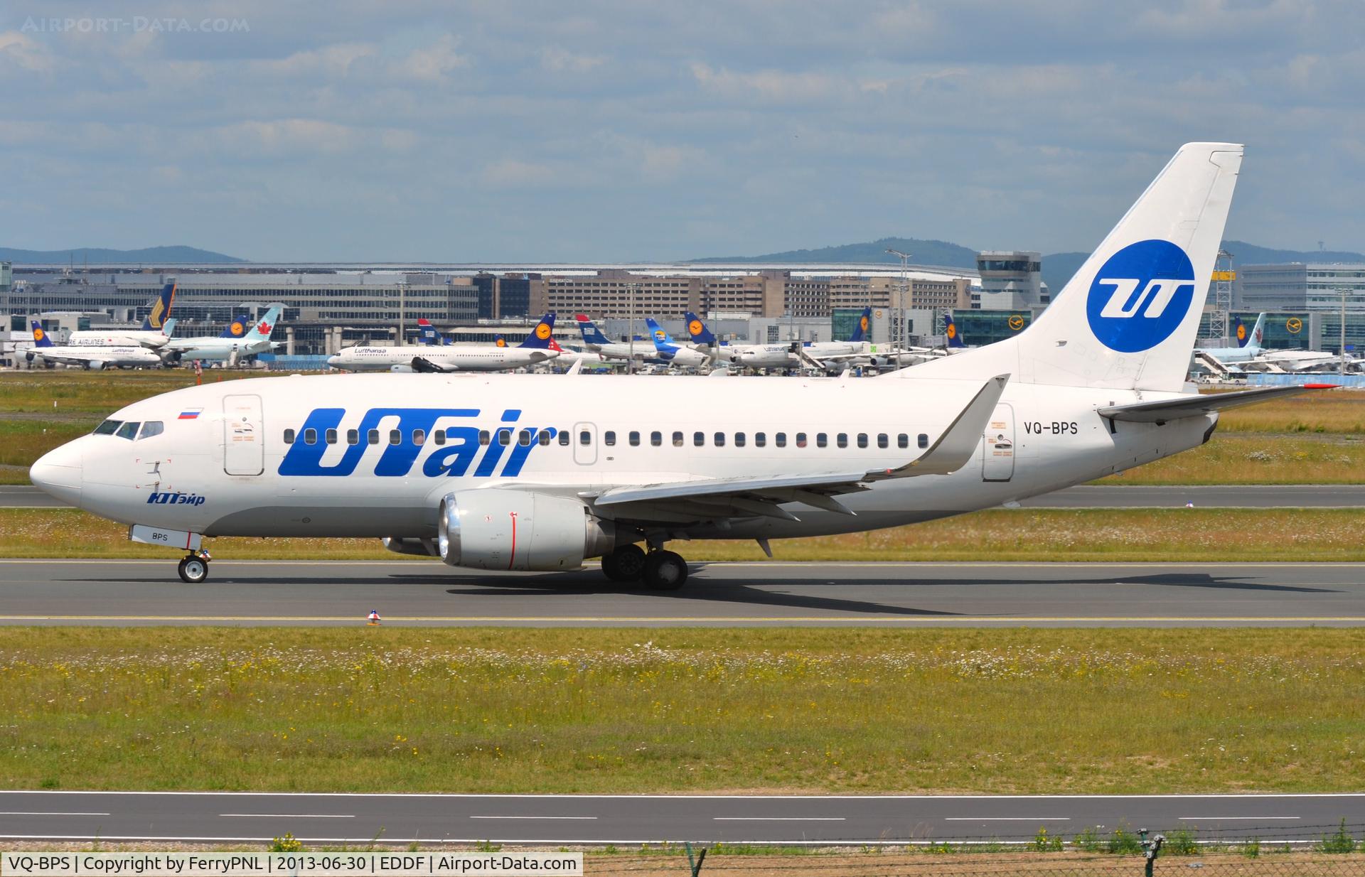 VQ-BPS, 1997 Boeing 737-524 C/N 28909, UTair B735 delivered March 2012, fomerly N16648 CO/UA.