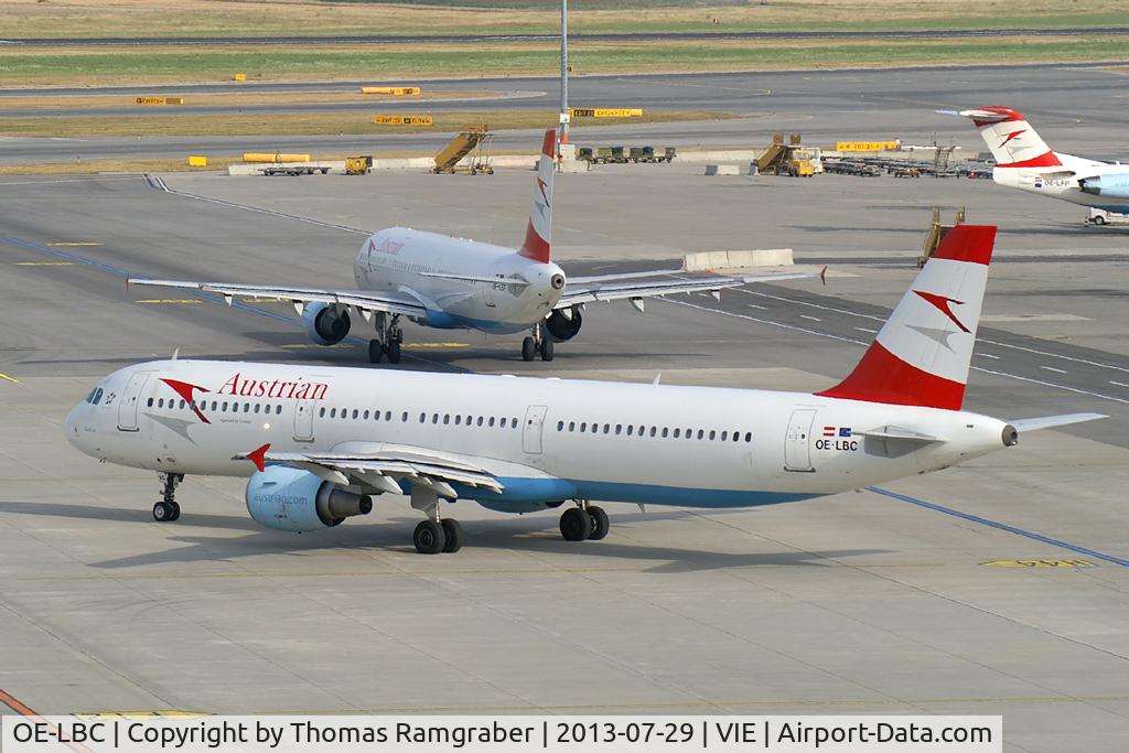 OE-LBC, 1996 Airbus A321-111 C/N 581, Austrian Airlines Airbus A321