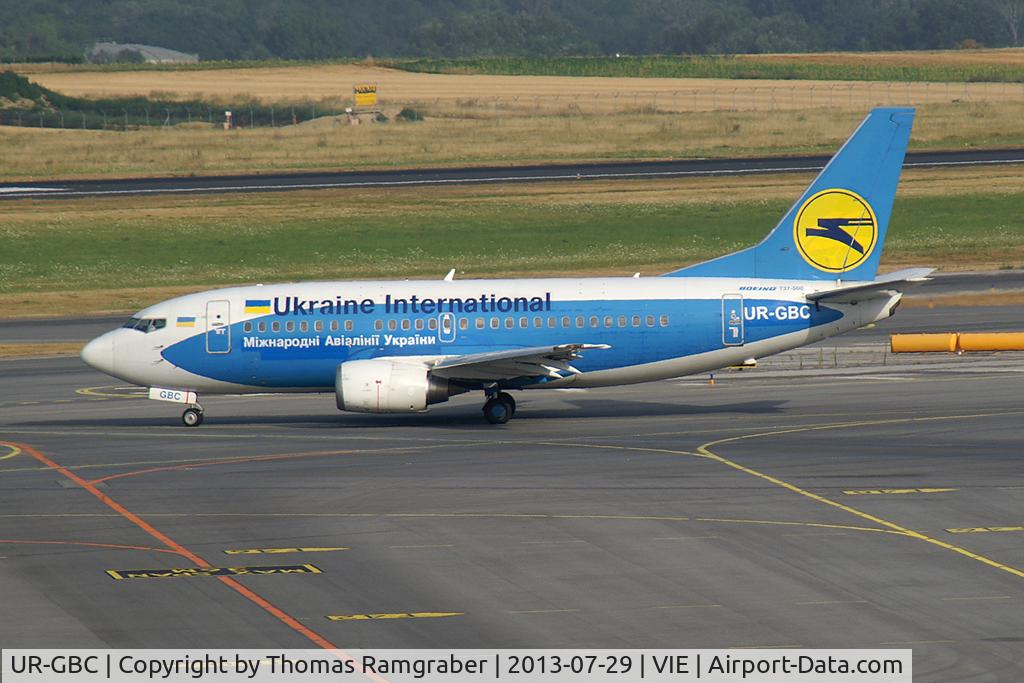 UR-GBC, 1997 Boeing 737-5L9 C/N 28722, Ukraine International Airlines Boeing 737-500